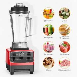 Elechomes 2L Heavy-Duty Commercial Blender — Multi-Purpose Smoothie, Soup & Pepper Grinder