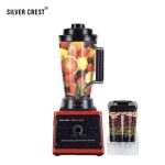 Silver Crest 2-in-1 Heavy Duty Commercial Blender — 2L Smoothie Maker with Dry Mill Grinder